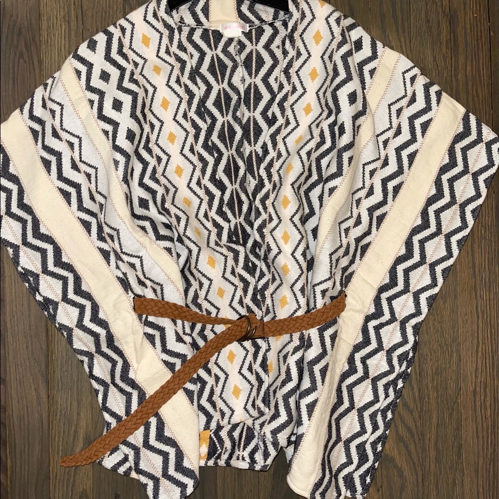 Cape blouse